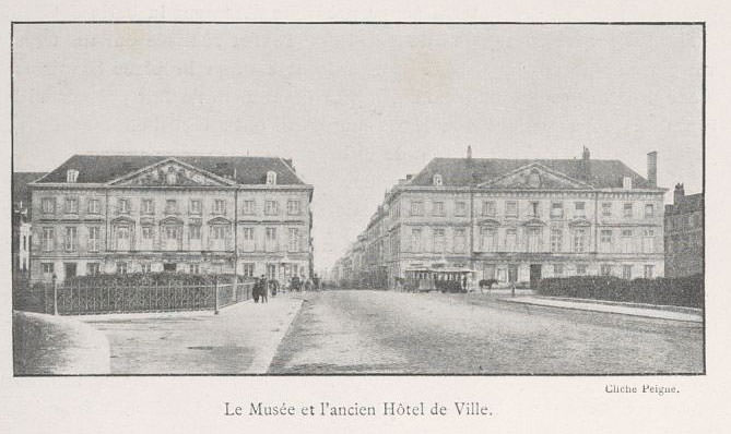 Das alte Rathaus von Tours : Architektur des 19. Jahrhunderts