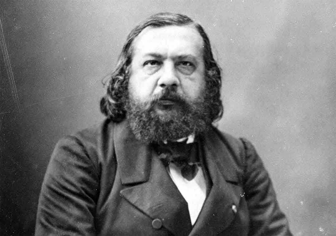 Théophile Gautier : Porträt von Nadar